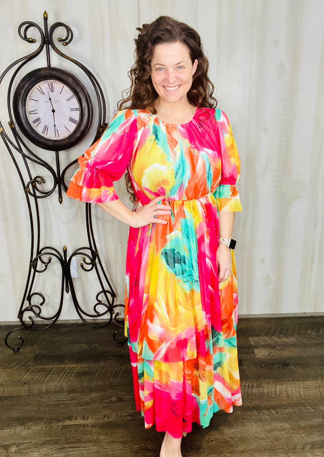 Somewhere Over The Rainbow Dress The King's Daughter Boutique Somewhere Over The Rainbow Dress The King's Daughter Boutique