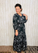 Hannah Tiered Dress- Black & Ivory
