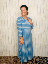 Everyday Style Dress- Denim Blue