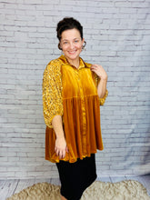 Gold Shimmer & Shine Top