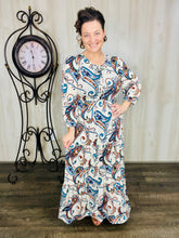 Sarah Cream & Paisley Dress