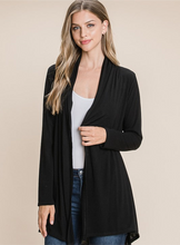 Tried & True Black Cardigan