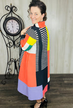 Nina Fashion Blazer- Black/Coral, Pink/Yellow or Green/Pink