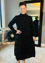 Jada One Size Textured & Petal Dress