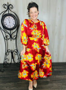 Marissa Floral Boho Dress