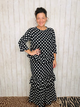 Kimmy Ruffle Skirt (Regular & Plus)-Polkadot