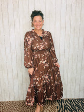 Julia Frilled Floral Dress