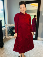 Jada One Size Textured & Petal Dress