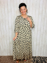 Clara Mocha & Dot Dress