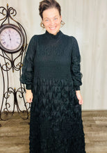 Ruffles & Class Dress- Black
