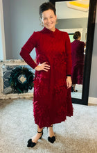 Jada One Size Textured & Petal Dress