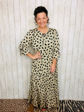 Clara Mocha & Dot Dress