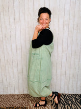 Mineral Wash Sage Jumper