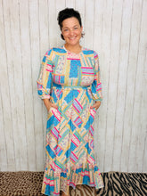 Spring Fling Patchwork Dress