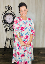 Miss Regina Ivory & Pink Floral