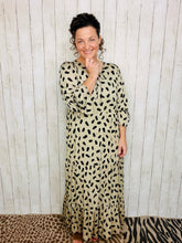 Clara Mocha & Dot Dress