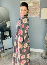 Kaylee Collared Charcoal Dress