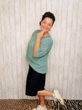 Missy Black Swim/Active Skirt (Hidden Shorts) 22”