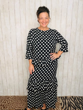 Kimmy Ruffle Skirt (Regular & Plus)-Polkadot