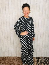 Kimmy Ruffle Skirt (Regular & Plus)-Polkadot