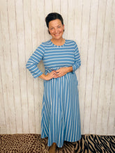 Everyday Style Dress- Denim Blue