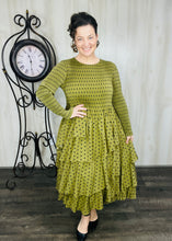 Georgia Polkadot Dress- Pink, Olive, or Black