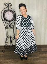 Sabrina Ivory Polkadot Dress