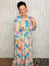 Spring Fling Patchwork Dress