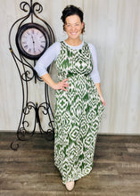 Aztec Print Maxi Length Jumper