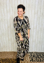 Missy Black & Olive Dress