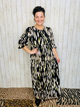 Missy Black & Olive Dress