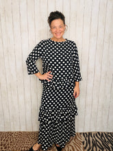 Kimmy Ruffle Skirt (Regular & Plus)-Polkadot