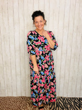 Jenna Black & Floral Dress