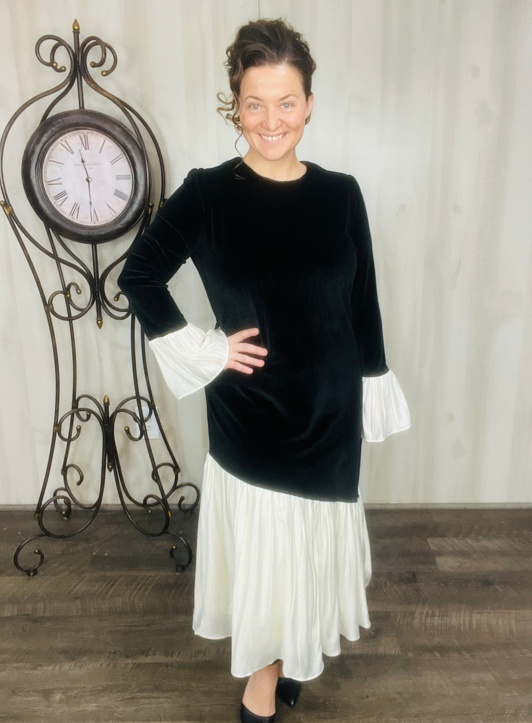 black velvet winter dress Amazon.com: Velvet Dress for Women Vintage 2023 Fall Winter Christmas Cocktail Party Dress Wrap V Neck Long Sleeves Maxi Dress Black : Clothing, Shoes & Jewelry