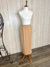 Laura Ann Tan Pencil Skirt-Textured (Regular & Plus)