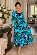 Blue Twist Dress