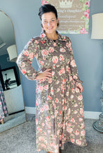 Kaylee Collared Dark Mauve Dress