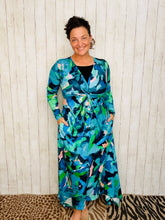Blue Twist Dress