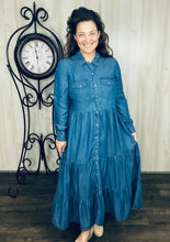 Kristen Chambray & Snaps Dress