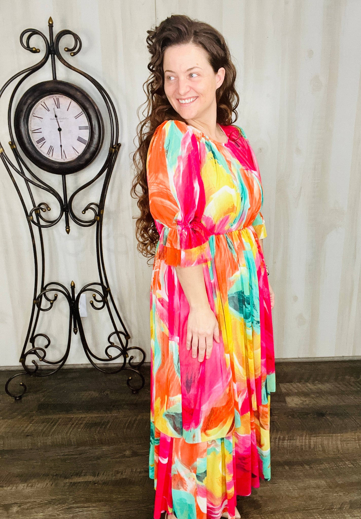 Somewhere Over The Rainbow Dress The King's Daughter Boutique Somewhere Over The Rainbow Dress The King's Daughter Boutique