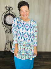 Marissa Blue & Pink Dreams Tunic