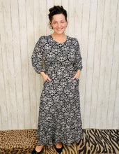 Katie Black & Ivory Dress