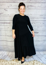 Tonya Marie Tiered Dress- Black