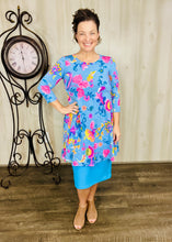 Marissa Chambray & Floral Tunic