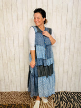 Mineral Wash & Stars Chambray Jumper Dress