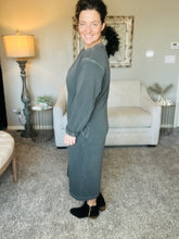 Soft Fleece Sweatshirt Dress