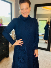 Jada One Size Textured & Petal Dress