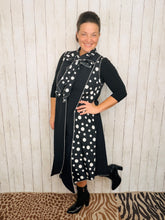Black & White High Class Dot Vest
