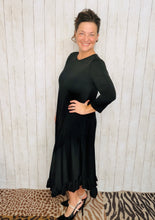 Handkerchief Dress- Black