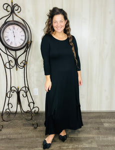 Jennifer High-Low Handkerchief Style Dress